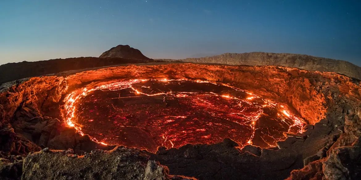 Danakil Depression Volcano